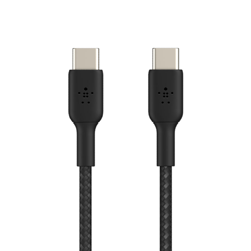 Belkin Boost Charge Braided USB-C to C Cable 60W 1m - Black