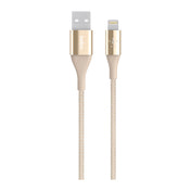 BELKIN DuraTek Lightning Sync and Charge Braided Cable 1.2M - Gold
