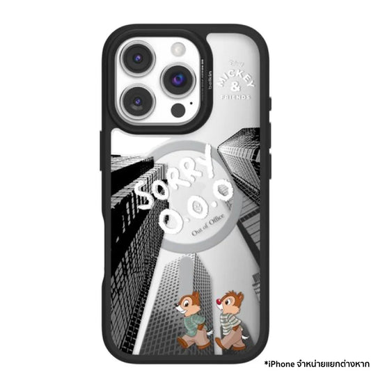 Belkin SHEERFORCE Magnetic Treated Protective Phone Mirror Case for iPhone 16 Pro - Chip and Dale