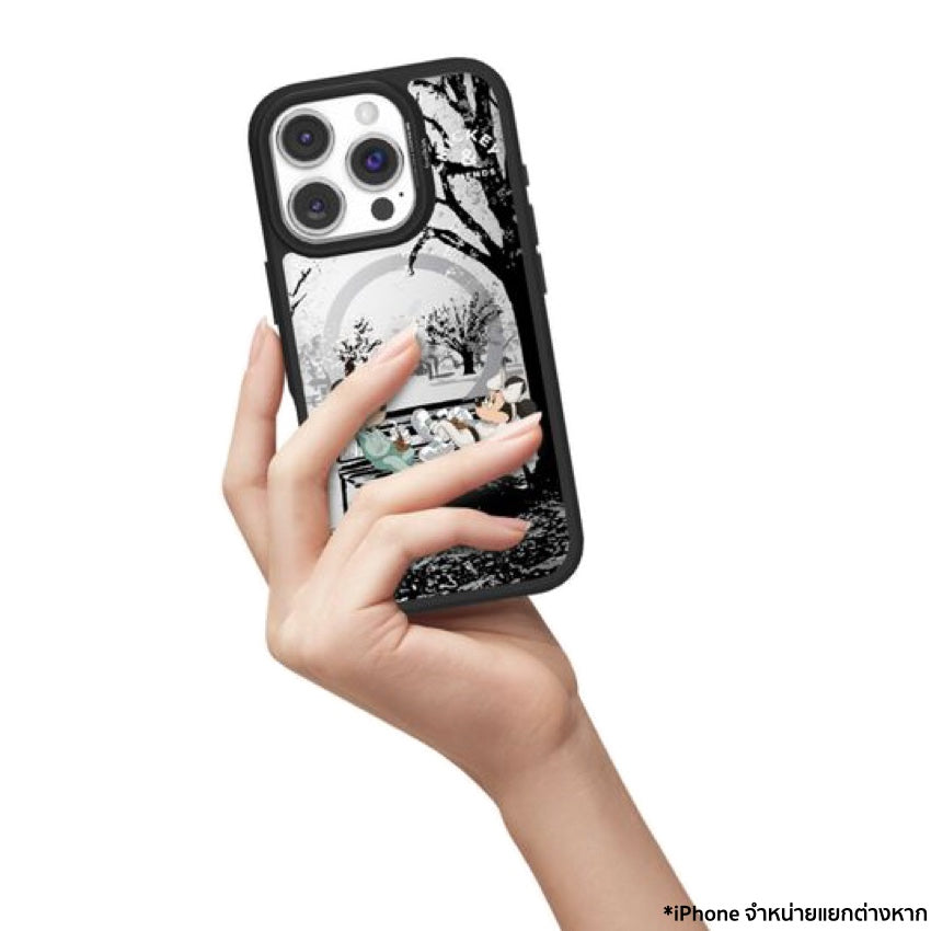 iPhone 16 Pro Case Belkin SHEERFORCE Magnetic Treated Protective Phone Mirror - Mickey and Friends