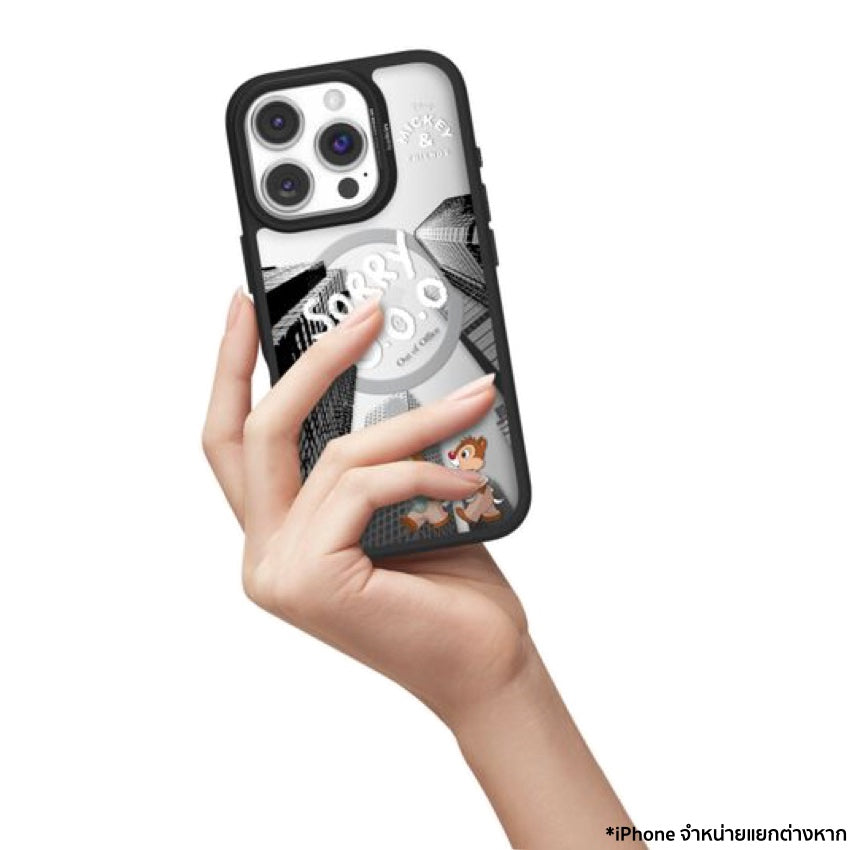 Belkin SHEERFORCE Magnetic Treated Protective Phone Mirror Case for iPhone 16 Pro - Chip and Dale