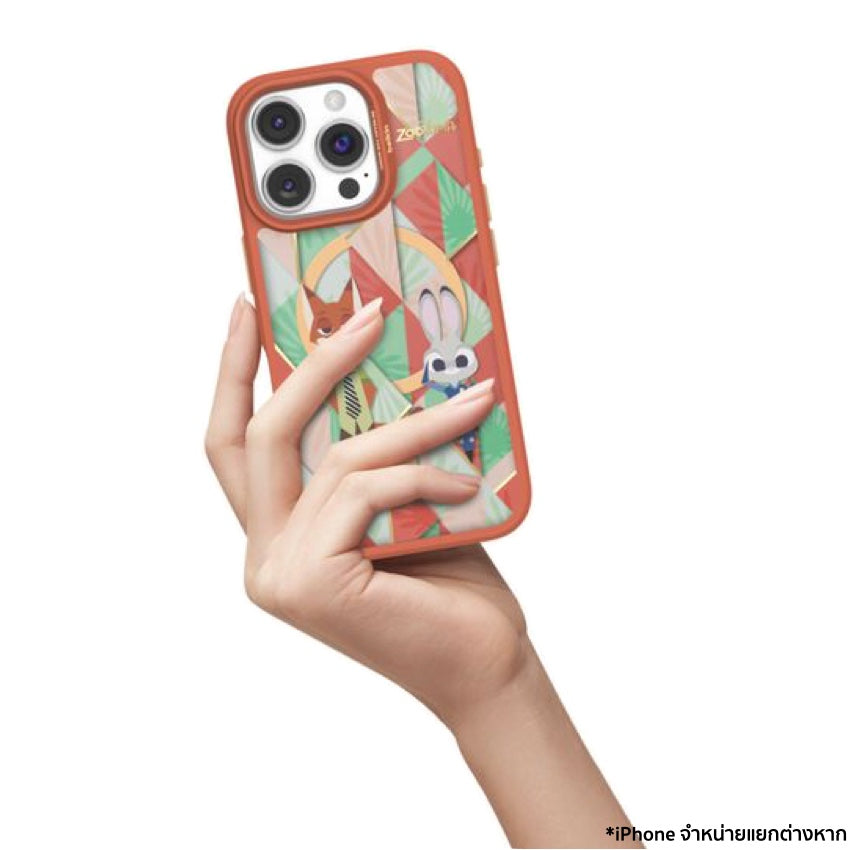 Belkin SHEERFORCE Magnetic Treated Protective Phone Mirror Case for iPhone 16 Pro -Zootopia