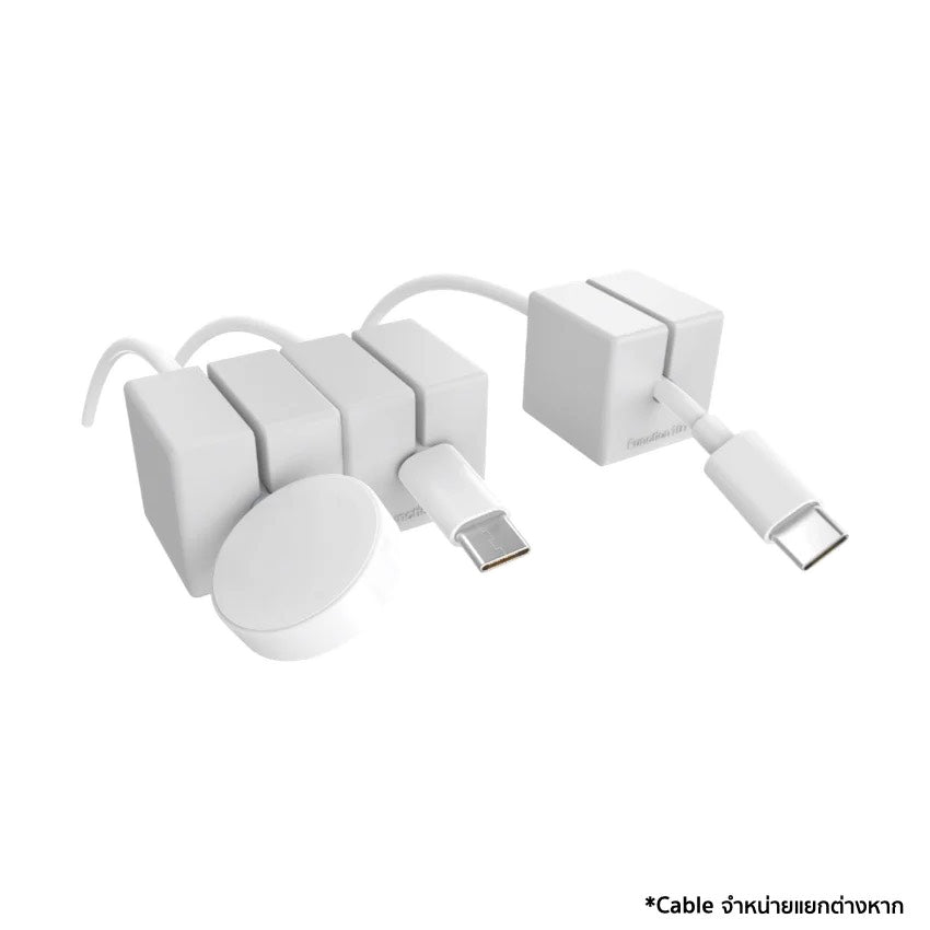 อุปกรณ์จัดการสายเคเบิล Function 101 Cable Blocks (3 ชิ้น) สี Gray