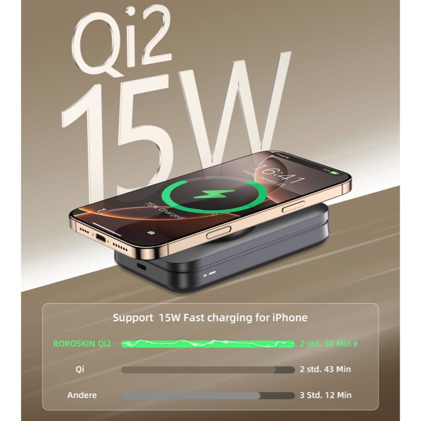 แท่นชาร์จไร้สาย Choetech Qi2 3 in 1 แบบพับได้ 15W - Black