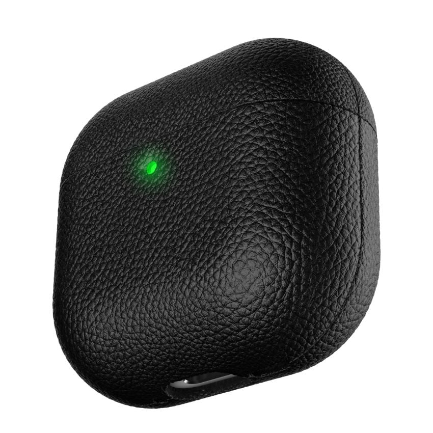 AirPods 4 เคสหนัง Keybudz Artisan Leather สี Black