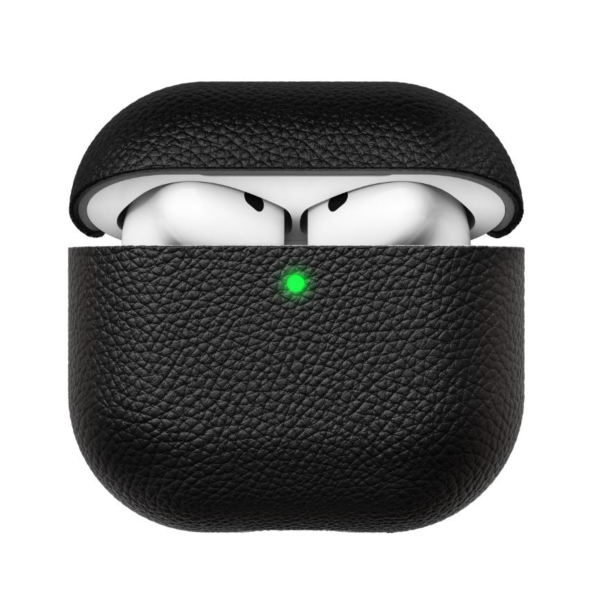 AirPods 4 เคสหนัง Keybudz Artisan Leather สี Black