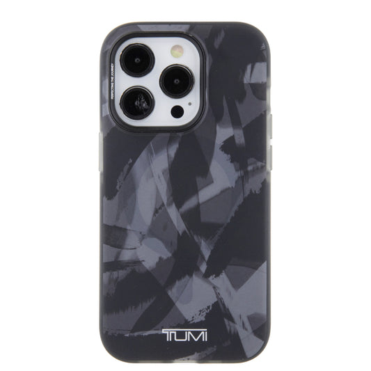 เคสกันกระแทก Tumi Mag Transparent PC Case for iPhone 15 Pro สี Black Brush Camo