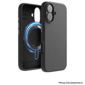 เคสกันกระแทก iPhone 16 Magnetic Silicone รองรับ MagSafe สีดำ