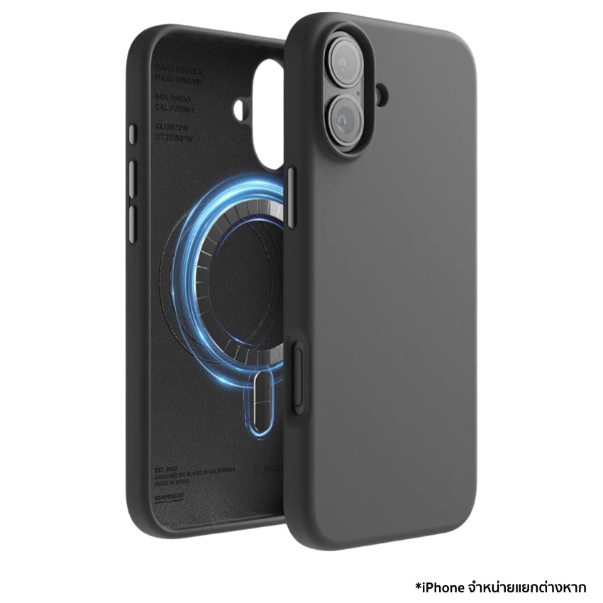Elago Magnetic Silicone case for iPhone 16 Plus - Black