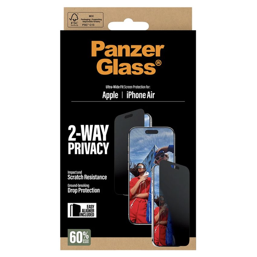 iPhone Air Film Panzerglass Ultra Wide Fit Privacy