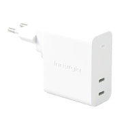 INNERGIE C10 Duo USB-C Power Adapter (TH Plug) หัวชาร์จ C10 Duo พอร์ตคู่ USB-C กำลังไฟสูงสุด 100 วัตต์ สามารถชาร์จอุปกรณ์ 2 เครื่องพร้อมกันได้ ขนาดเล็ก พกพาสะดวก
