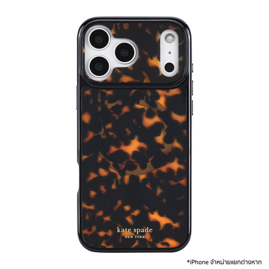 เคสกันกระแทก KATE SPADE Prints Mag สำหรับ iPhone 18 Pro ดีไซน์ Metallic Classic Dot พร้อม MagSafe และกันกระแทกสูงสุด 12 ฟุต
