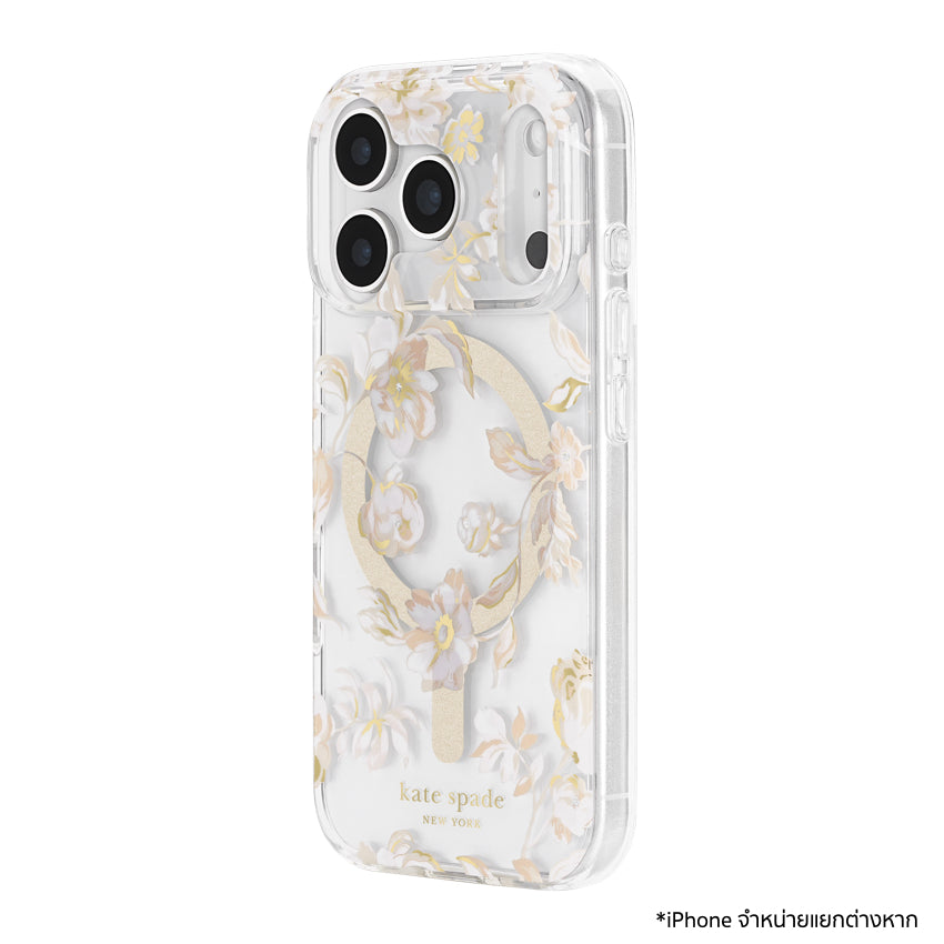 เคสกันกระแทก Kate Spade สำหรับ iPhone 17 Pro ลาย Autumn Toile สวยพรีเมียม