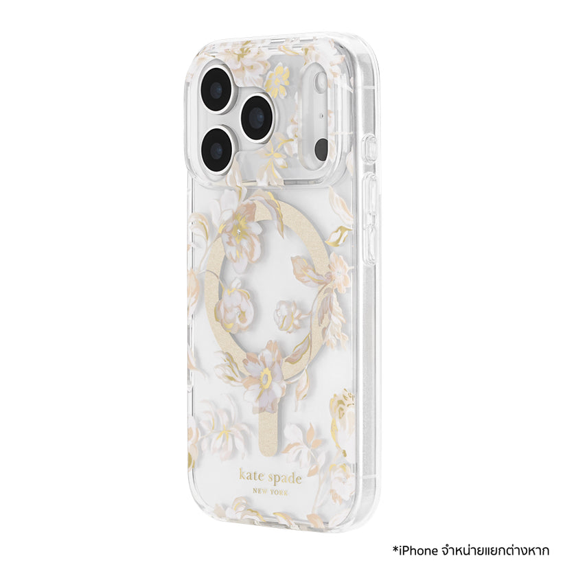 เคสกันกระแทก Kate Spade สำหรับ iPhone 17 Pro ลาย Autumn Toile สวยพรีเมียม