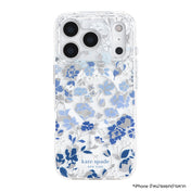 เคส iPhone 17 Pro Kate Spade Print Mag ลาย Flowerbed Blue รองรับ MagSafe