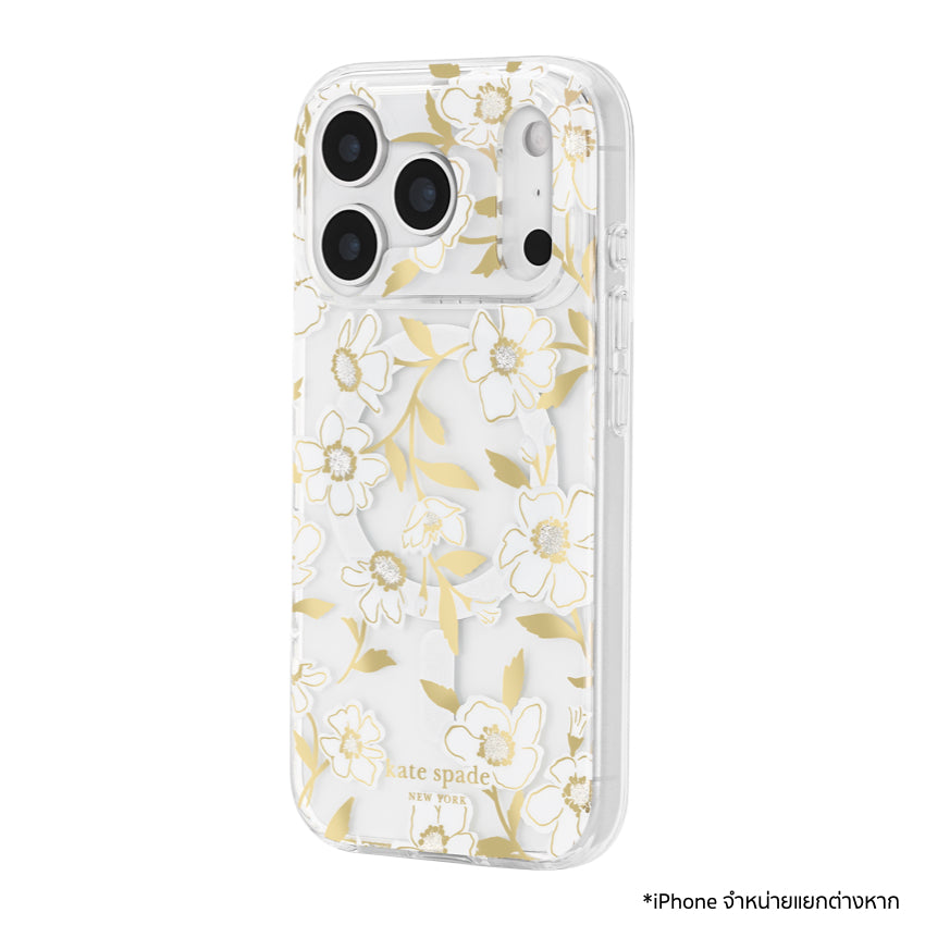 เคสกันกระแทก Kate Spade สำหรับ iPhone 17 Pro ลายดอกไม้ Sunshine Floral
