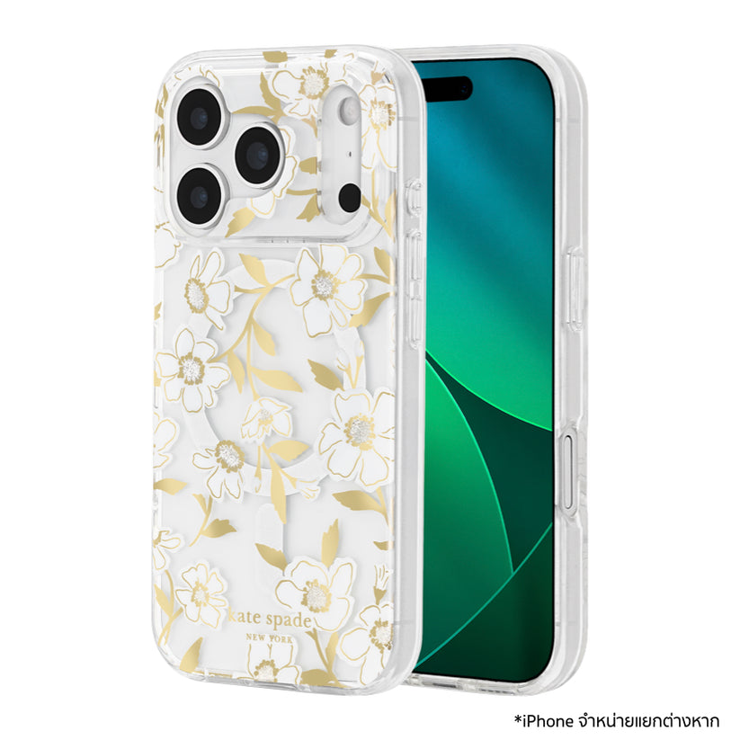 iPhone 17 Pro เคสแฟชั่น Kate Spade ลาย Sunshine Floral Print รองรับ MagSafe