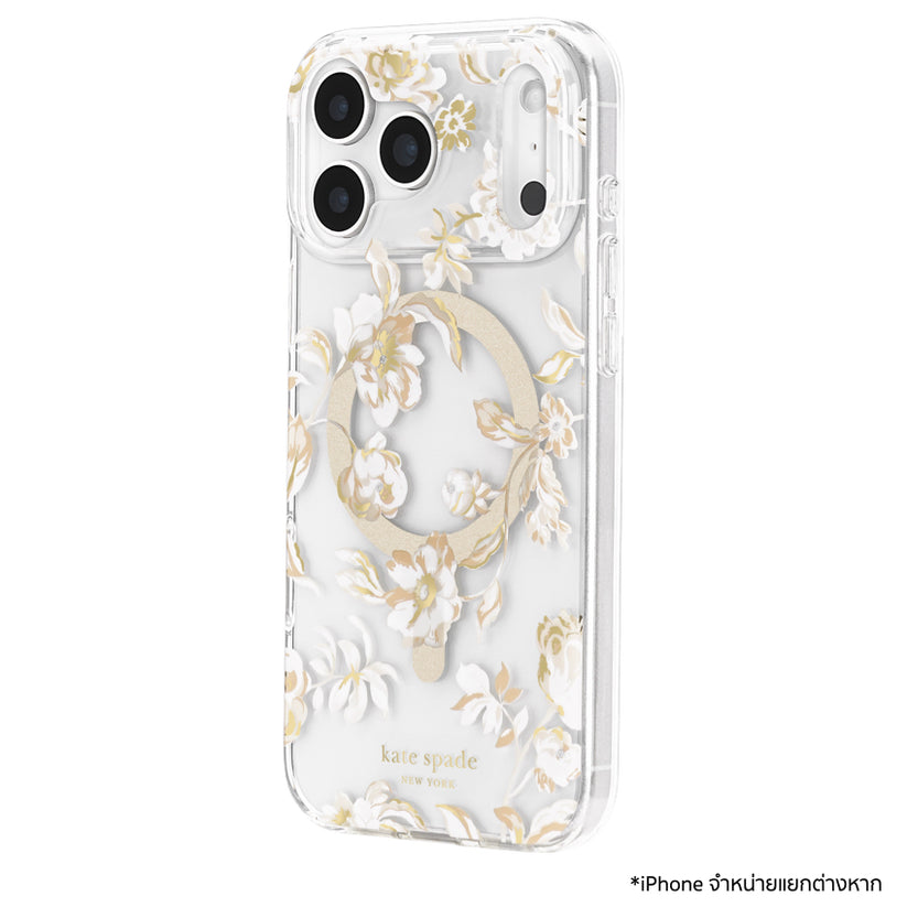 เคสกันกระแทก Kate Spade สำหรับ iPhone 17 Pro Max ลาย Autumn Toile สวยพรีเมียม