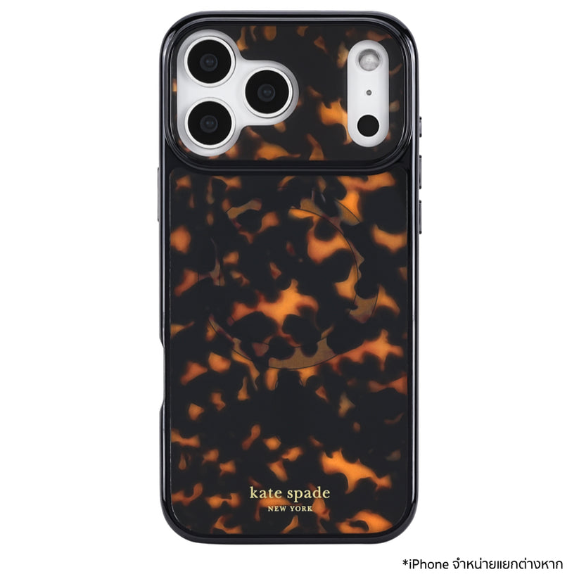 เคส iPhone 17 Pro Max Kate Spade Prints MagSafe ลาย Tortoise รองรับ MagSafe