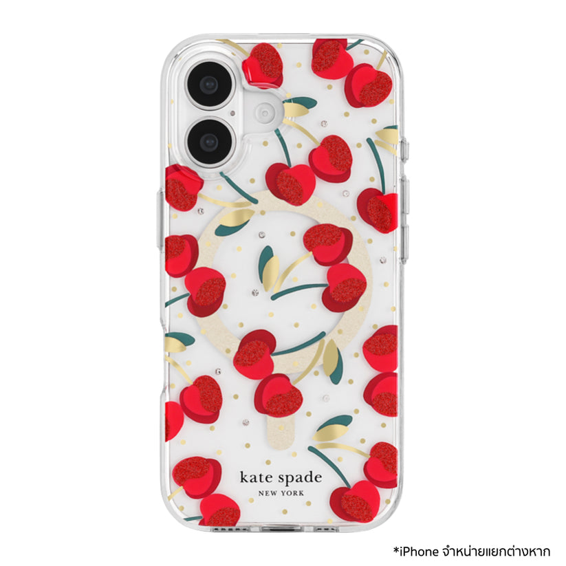 เคส iPhone 17 Kate Spade Prints MagSafe ลาย Cherry Dot สดใส