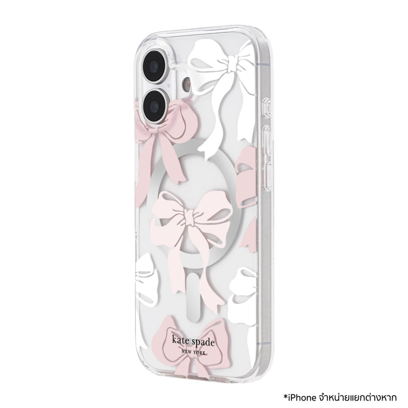 เคส iPhone 17 Kate Spade Prints MagSafe ลาย Tied With A Bow รองรับ MagSafe
