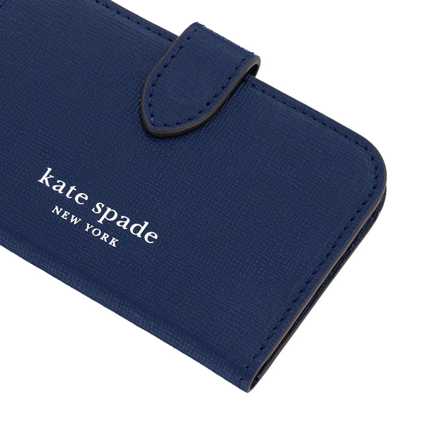 KATE SPADE Morgan Magnetic Wallet - Navy