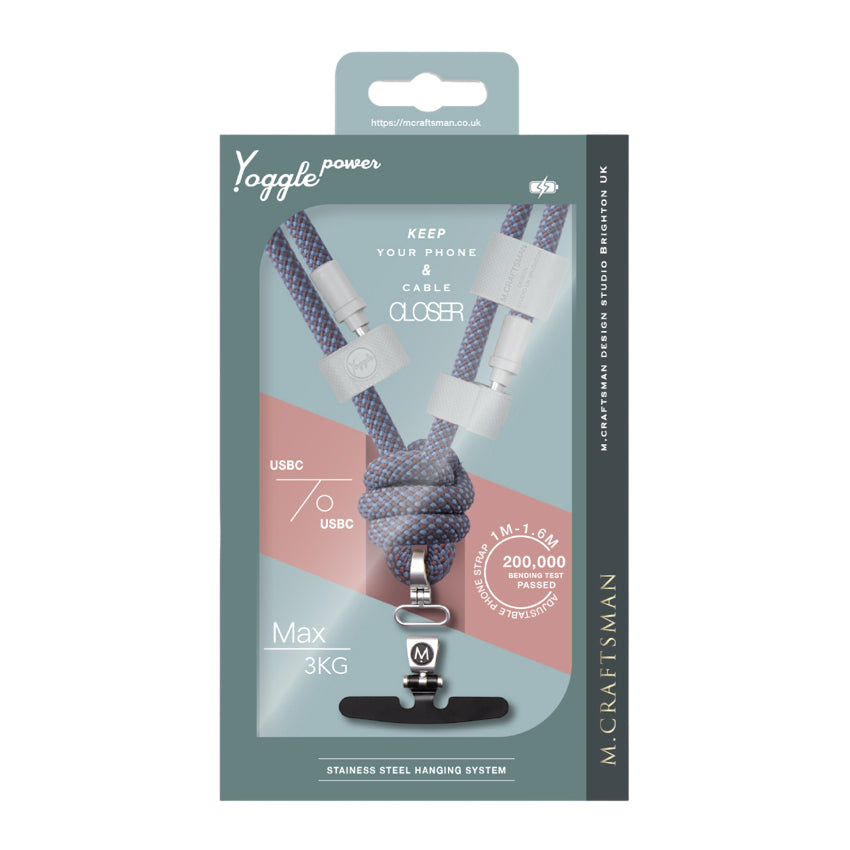 M.Craftsman Yoggle Power C to C สี Purple Blue