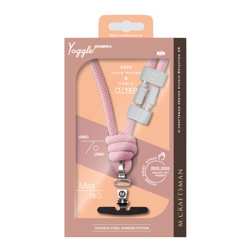 M.Craftsman Yoggle Power Hand C to C สี Hot Pink