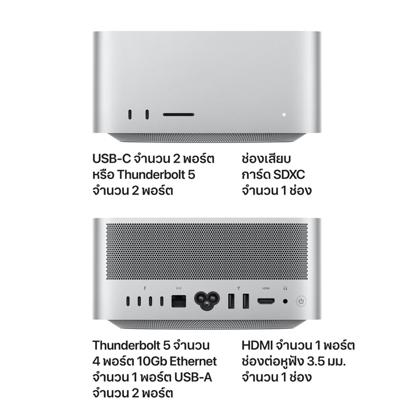 Mac Studio: Apple M3 Ultra with 28-core CPU and 60-core GPU, 1TB SSD