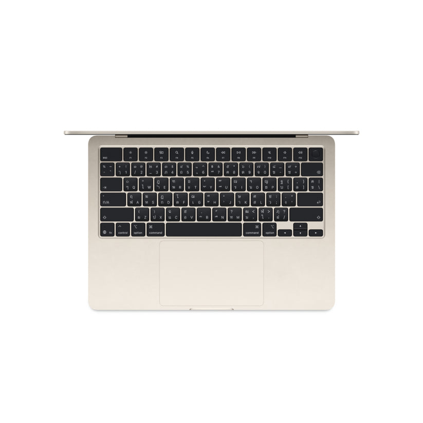 Apple Macbook Air 13 inch Apple M4 with 10-core CPU and 10-core GPU RAM 24GB 512GB - Starlight (ENG)