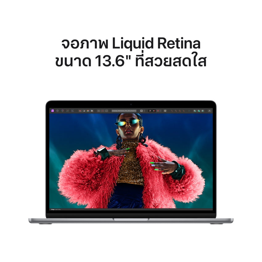 13-inch MacBook Air: Apple M3 chip with 8‑core CPU and 8‑core GPU RAM 16GB 256GB - Space Gray (ENG)