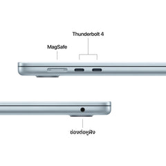 15-inch MacBook Air: Apple M4 chip with 10-core CPU and 10-core GPU, 256GB SSD - Sky Blue