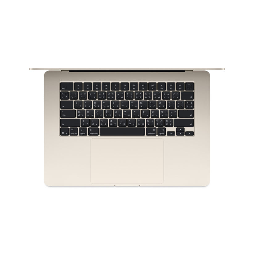 15-inch MacBook Air: Apple M4 chip with 10-core CPU and 10-core GPU, 512GB SSD - Starlight