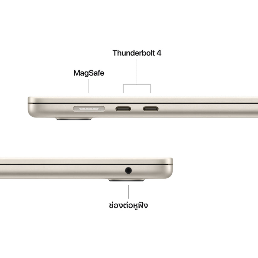 15-inch MacBook Air: Apple M4 chip with 10-core CPU and 10-core GPU, 256GB SSD - Starlight