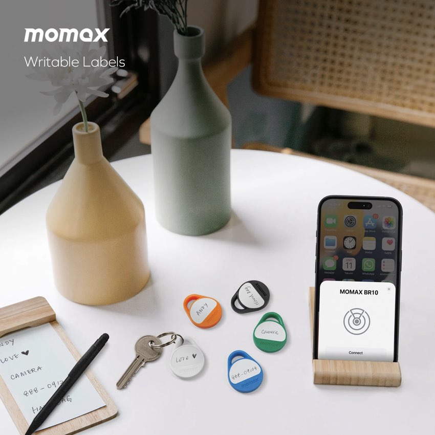 MOMAX Pinpop Lite - Apple Find My Tracker