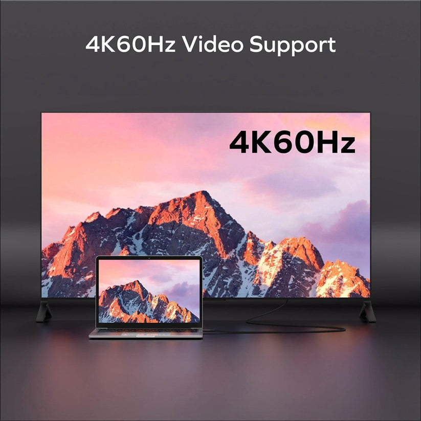 สายชาร์จ Mag Link USB-C to USB-C สี Black ยาว 1 เมตร รองรับ 4K60Hz Video แบรนด์ MOMAX