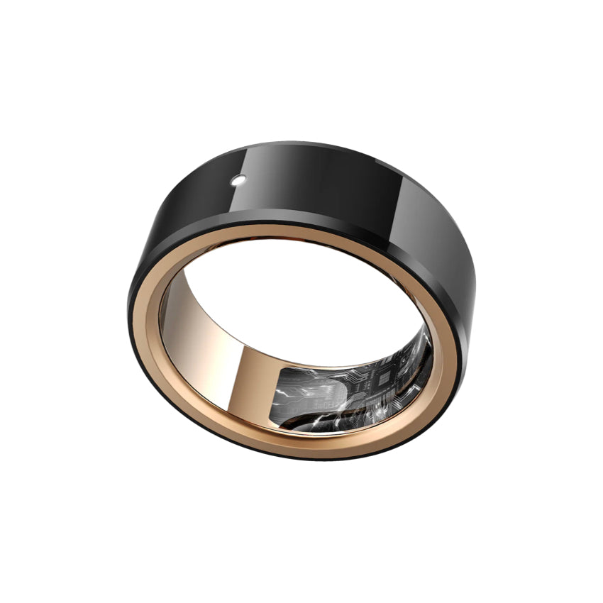 MOMAX 1-Sense Active Smart Ring SIZE 10 (Black+Rose Gold)