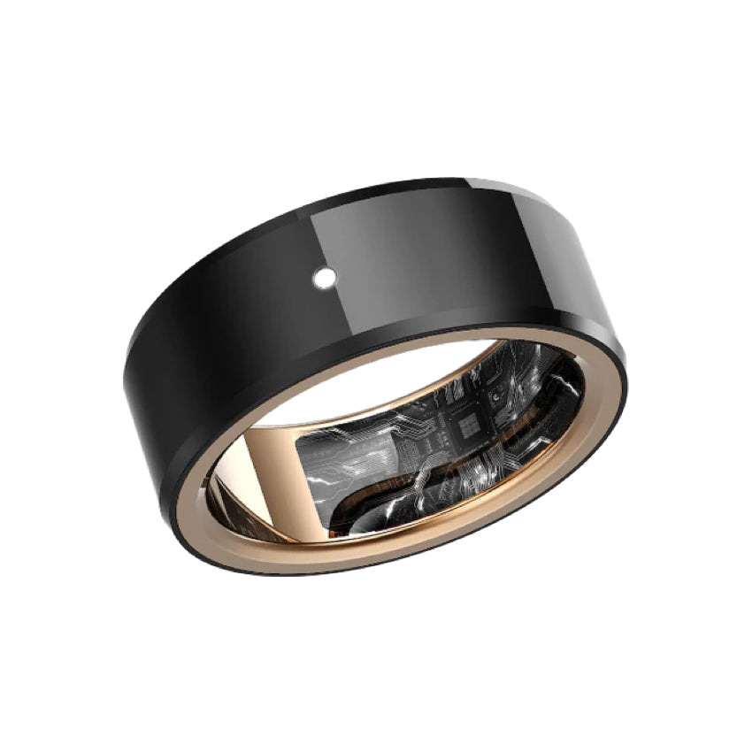 MOMAX 1-Sense Active Smart Ring SIZE 10 (Black+Rose Gold)