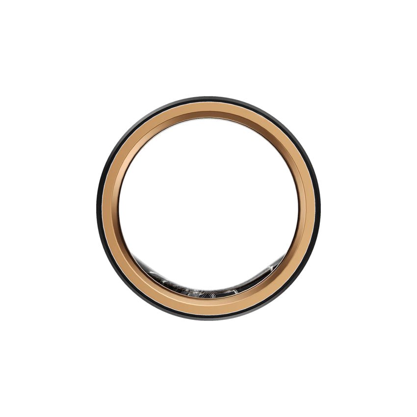 MOMAX 1-Sense Active Smart Ring SIZE 10 (Black+Rose Gold)