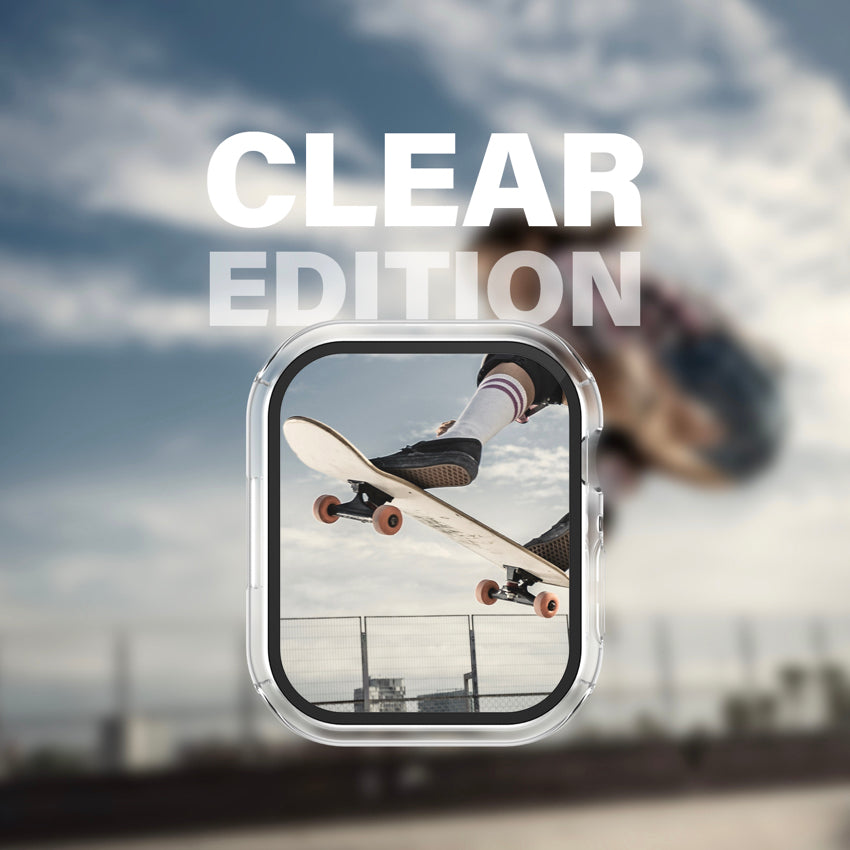 เคสพร้อมฟิล์มกระจก Apple Watch 10 PanzerGlass Full Body Slim สี Clear