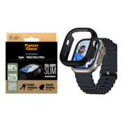 เคสพร้อมฟิล์มกระจก Apple Watch Ultra 2 PanzerGlass Full Body Slim สี Black