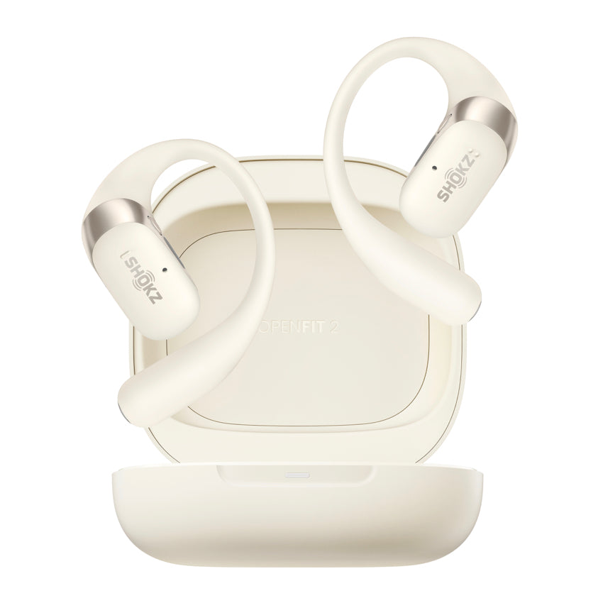 หูฟังไร้สาย Shokz OpenFit 2 สี Beige
