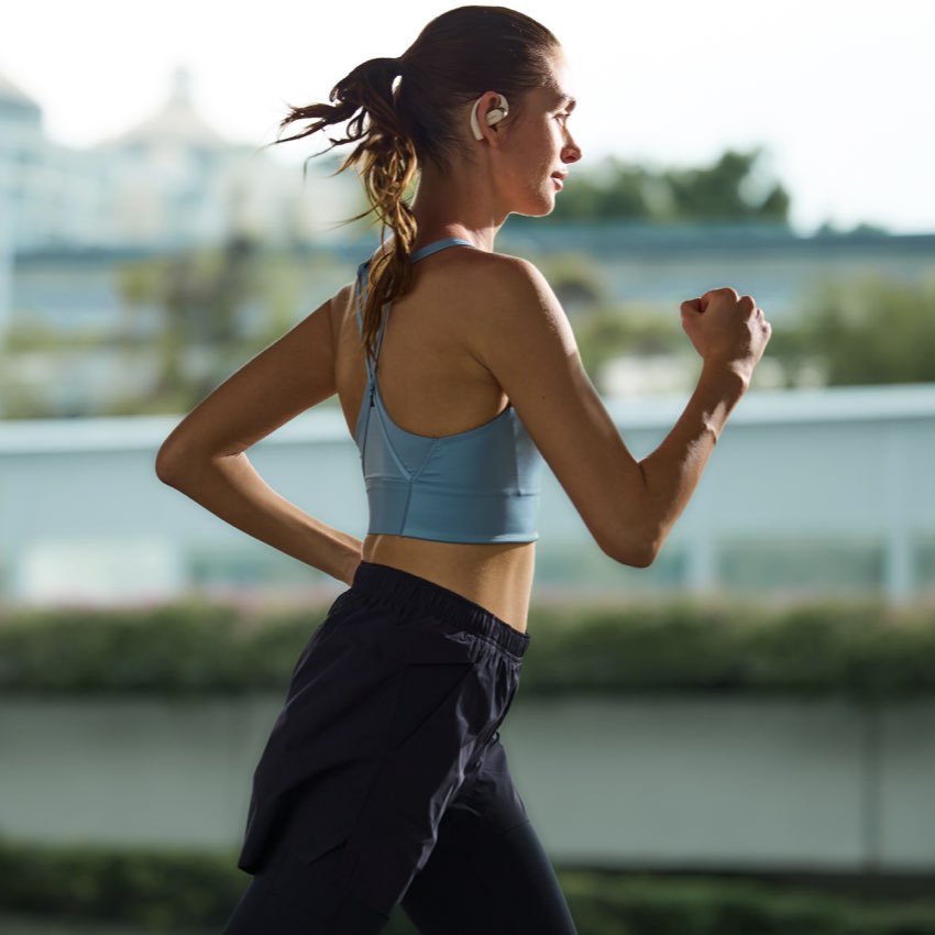 หูฟังไร้สาย Shokz OpenFit 2 สี Beige