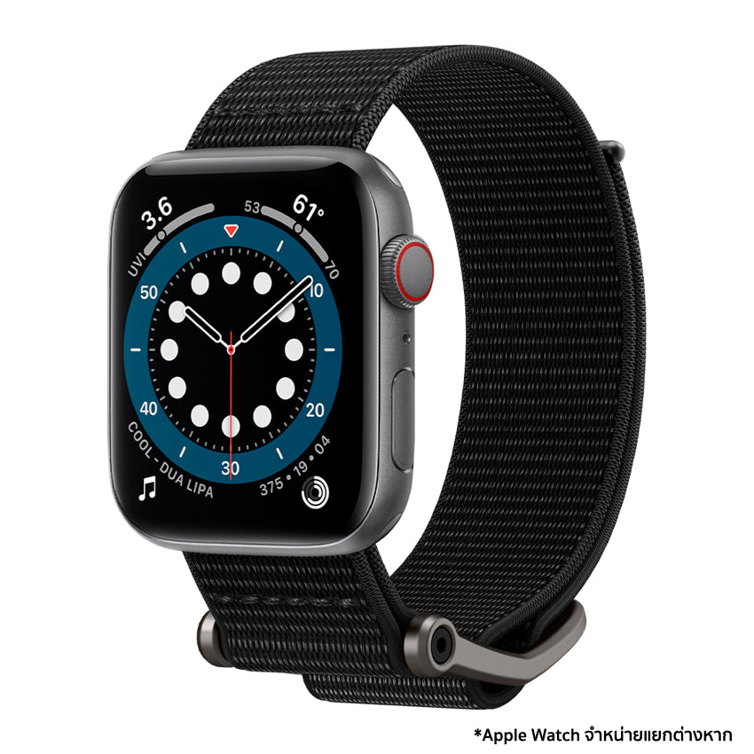 สาย Apple Watch Spigen Dura Pro Flex [42มม./44มม./45มม./49มม.] สี Black