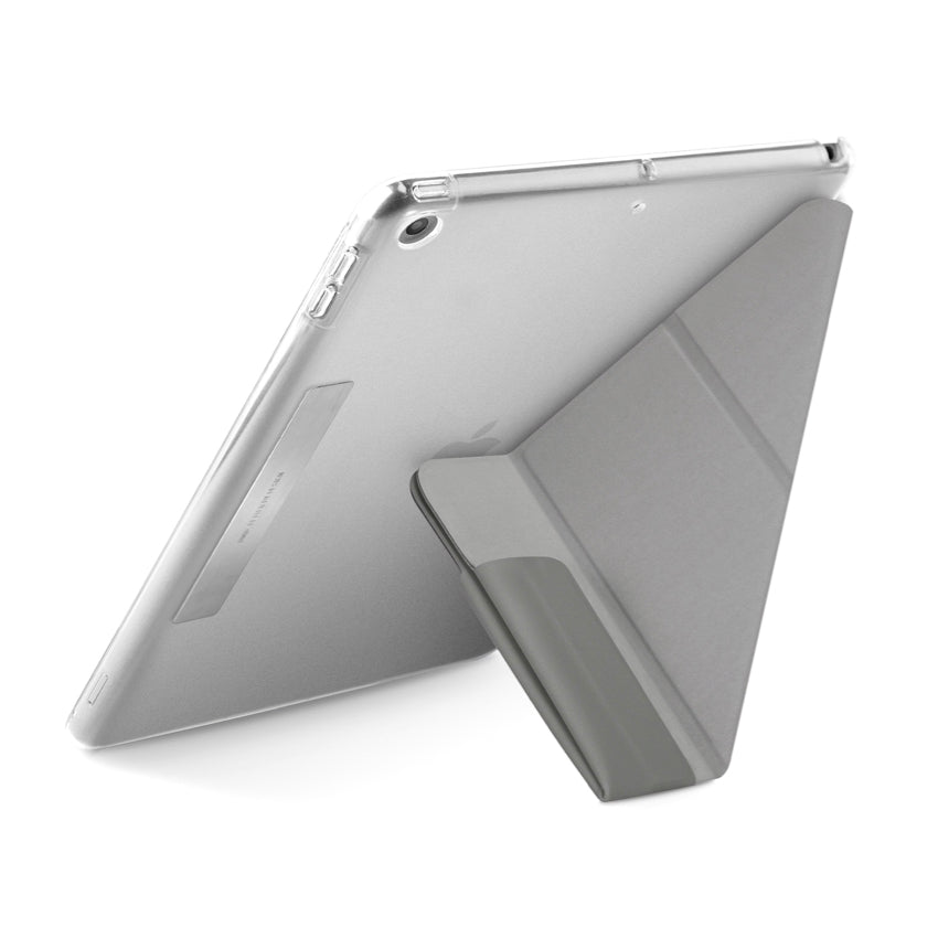 เคสฝาพับ Uniq Camden สำหรับ iPad 10.2 สี Fossil Grey