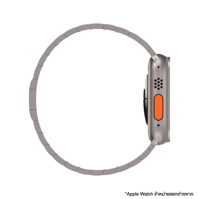 สายนาฬิกา UNIU Click สำหรับ Apple Watch 44/45/Ultra สี Titanium