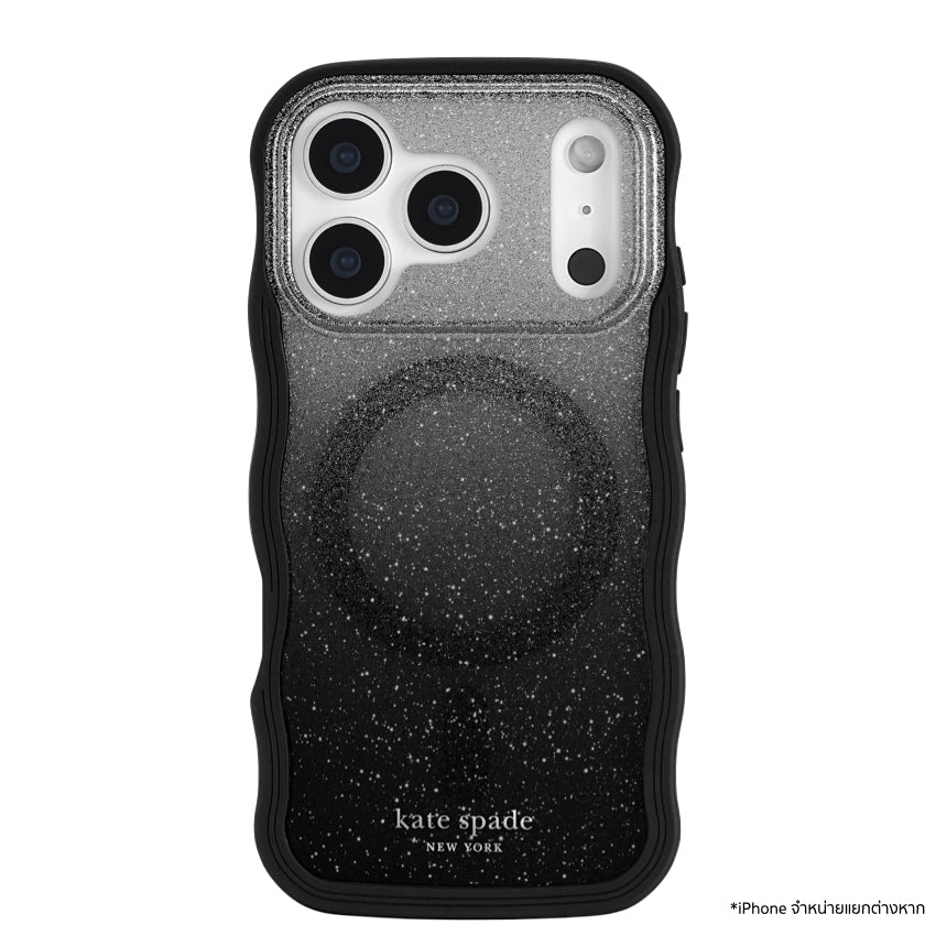 เคส iPhone 17 Pro Kate Spade Wavy Nightfall กันกระแทก รองรับ MagSafe