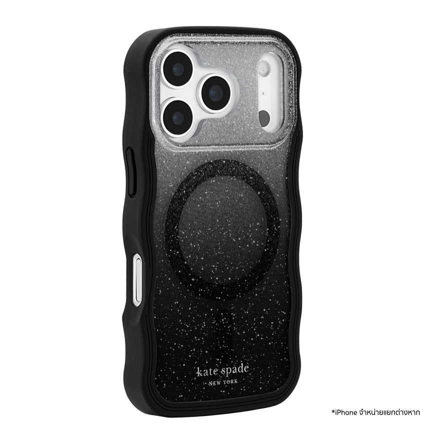 เคสกันกระแทก iPhone 17 Pro รุ่น Wavy Nightfall จาก Kate Spade