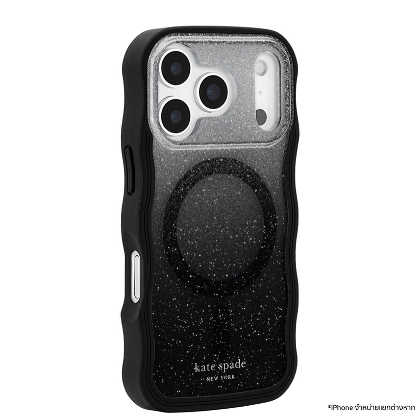 เคสกันกระแทก iPhone 17 Pro รุ่น Wavy Nightfall จาก Kate Spade