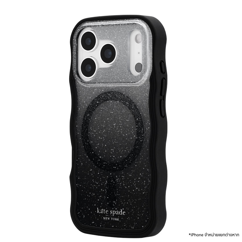 เคส iPhone 17 Pro Kate Spade Wavy สี Nightfall ดีไซน์หรู รองรับ MagSafe